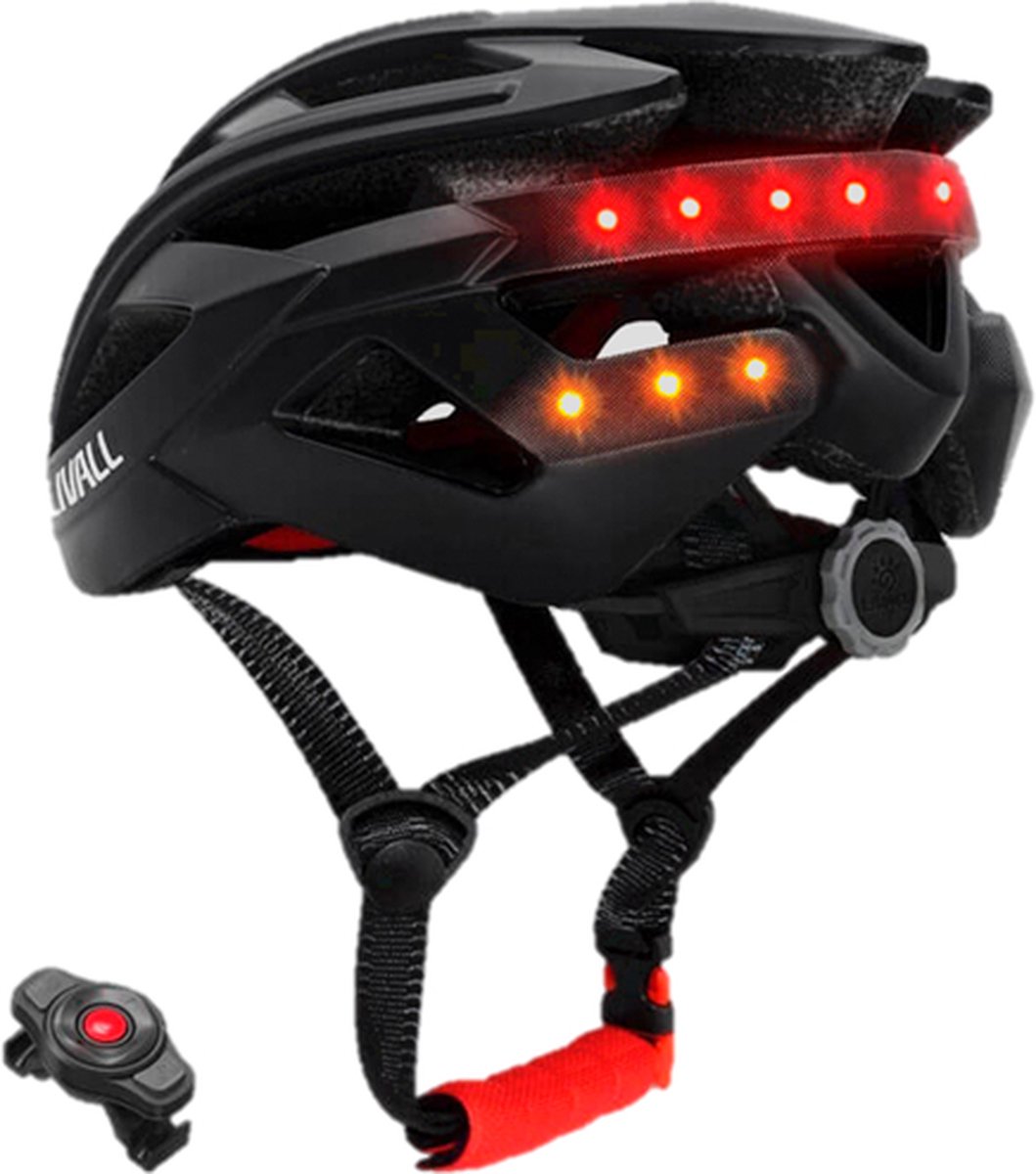 Livall BH60SE Neo Black Large - (Smart) fietshelm - SOS functie - LED richtingaanwijzers - Smart verlichting (6970173152636)