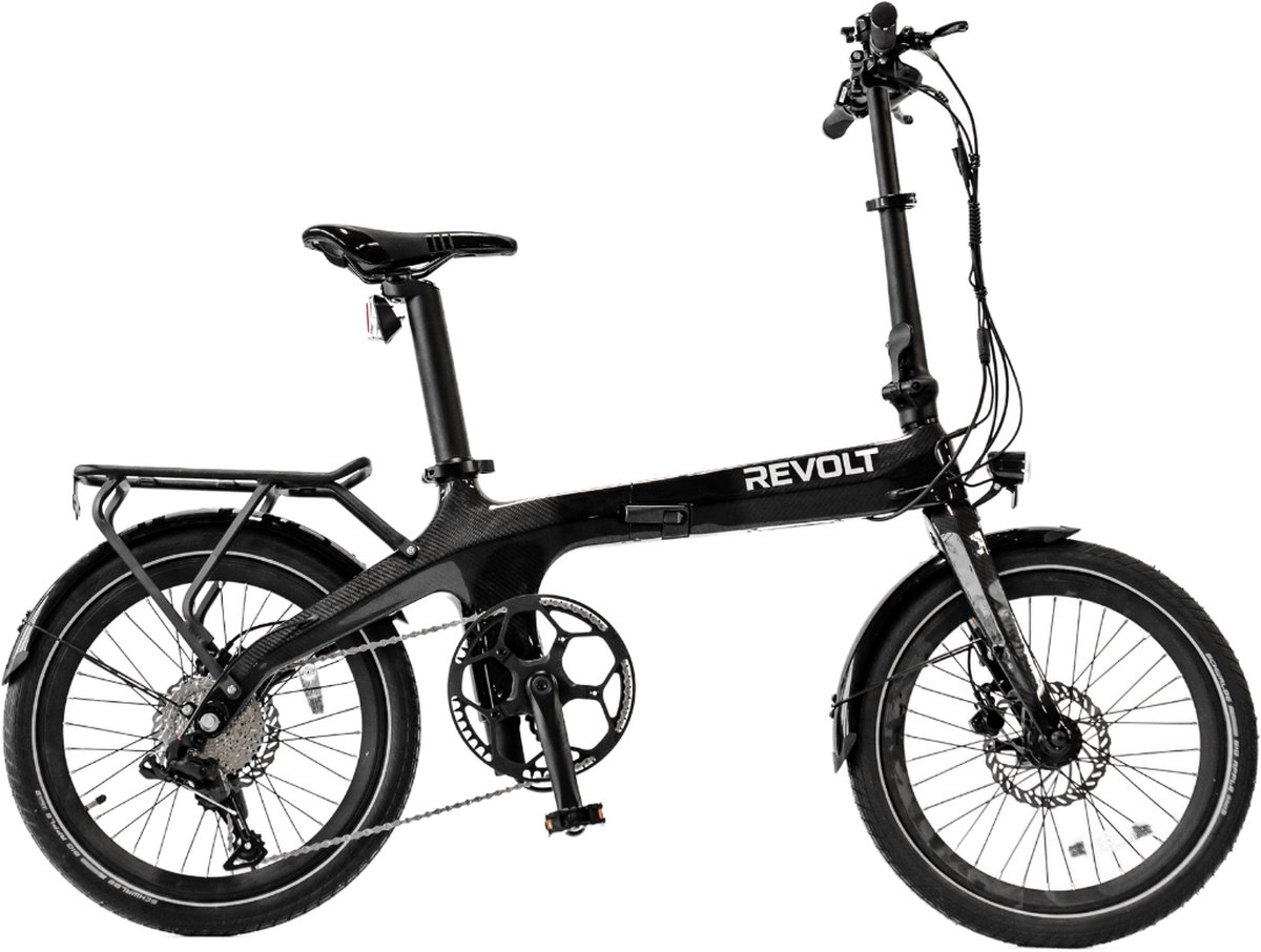 Revolt Carbon Fiber Regular Vouwbare E-Bike (Lichtgewicht) (8720844018208)
