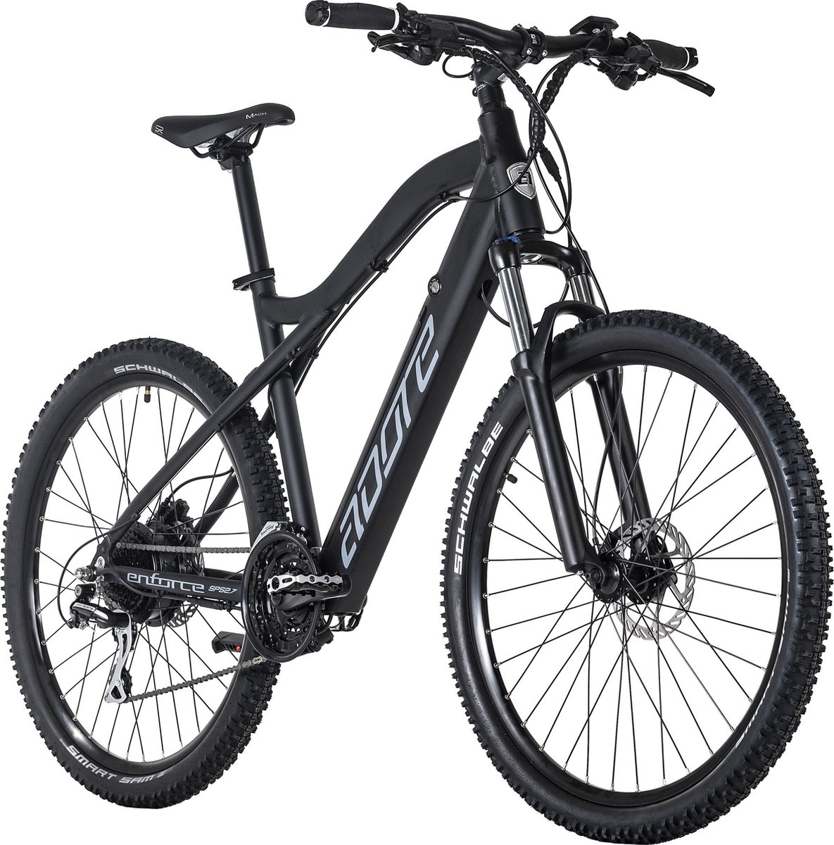 Adore Fiets (elektrisch) E-mountainbike 27,5'' Adore Enforce zwart - 49 cm (4250547532830)