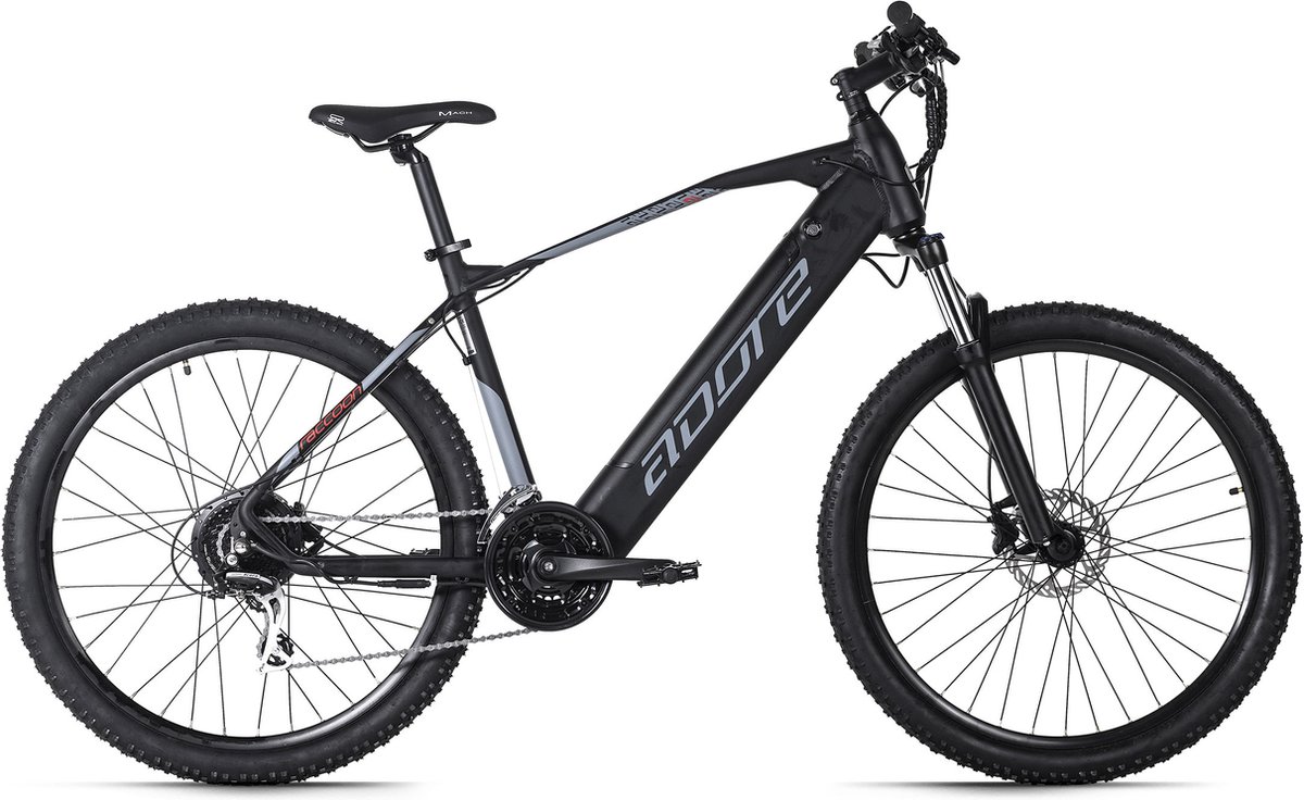 Adore Fiets (elektrisch) E-mountainbike 27,5'' Adore Raccoon zwart - 49 cm (4250547532854)
