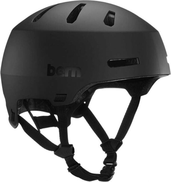 Bern Macon 2.0 Fietshelm - BMX helm - maat: S - matzwart (0810014042848)