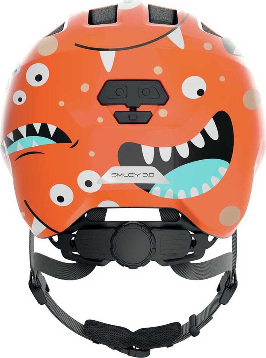 Abus Smiley 3.0 - Fietshelm - Kinderen Orange Monster S (45 - 50 cm) (4003318672651)