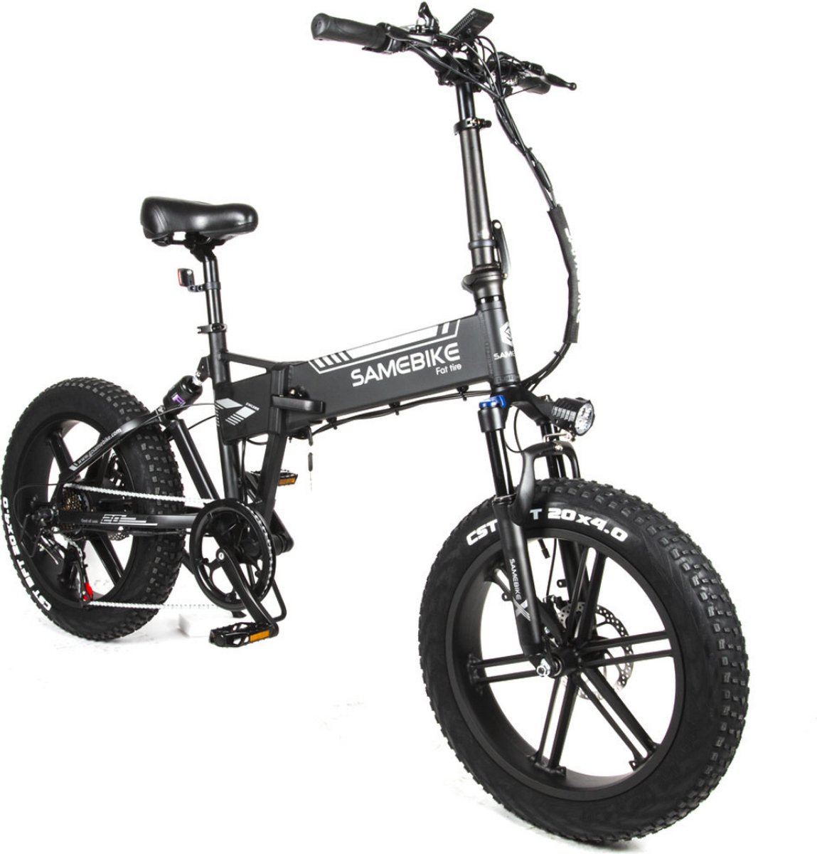 P4B - Fatbike - Elektrische Fatbike - Elektrische Fiets - Elektrische Vouwfiets - E-bike - 1 jaar garantie - Grijs - Legaal openbare weg (8720849461863)