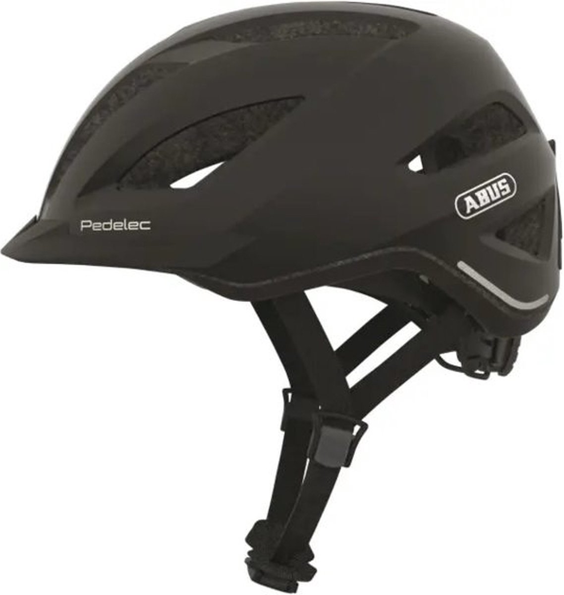 ABUS Pedelec 1.2 Fietshelm - Shiny black - Maat M (52-57 cm) NTA gekeurd - Geschikt voor high speed e-bikes en snorfietsen (4003318960116)