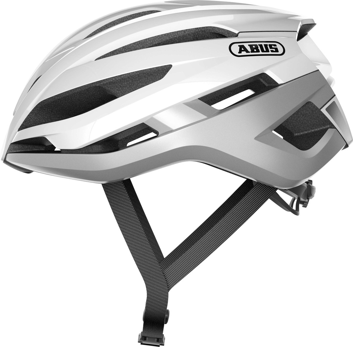 ABUS StormChaser Fietshelm - Maat S (51-55 cm) - Polar White (4003318871856)