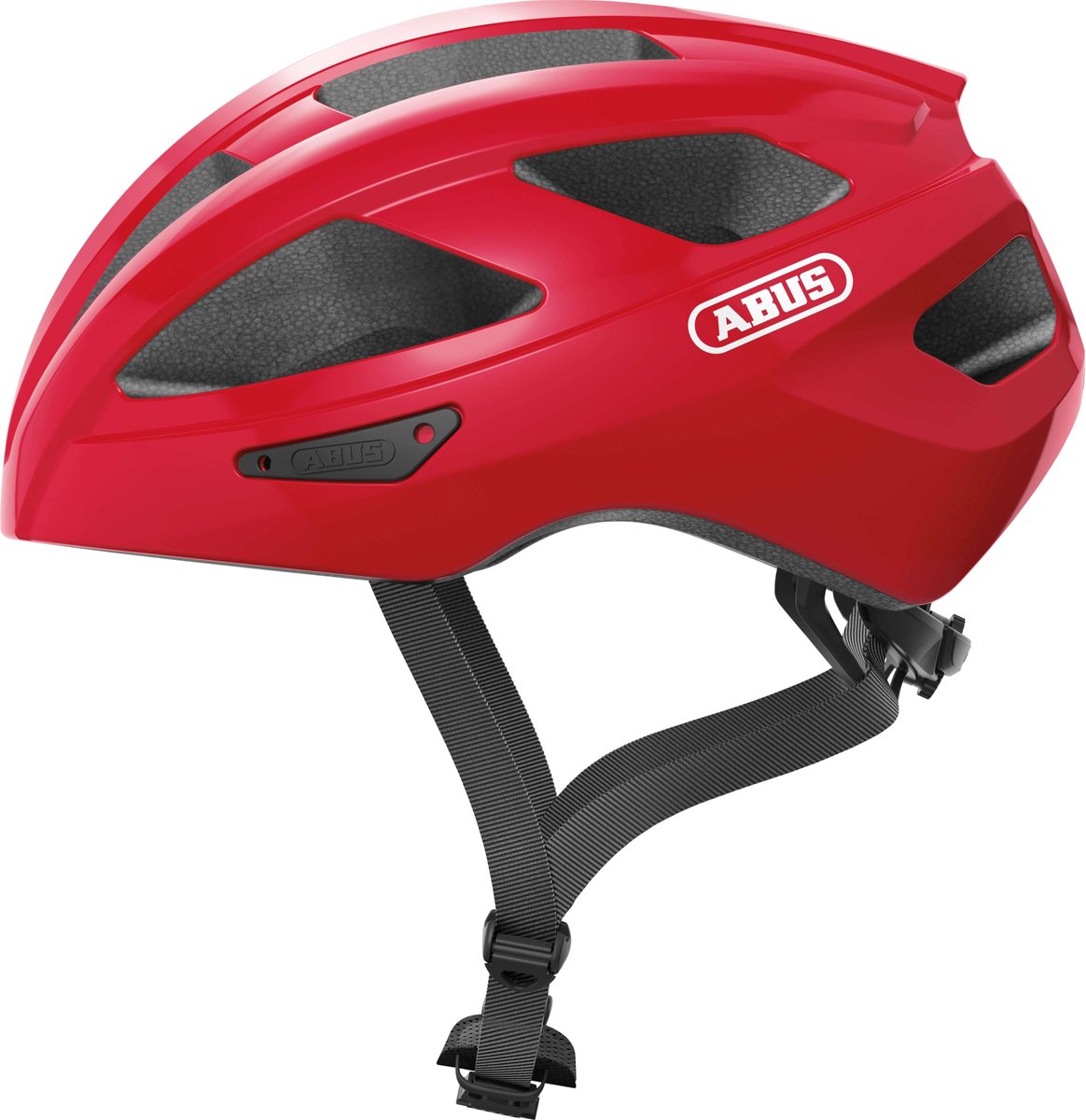 Abus Macator Fietshelm - Maat S (51-55 cm) - blaze red (4003318872211)
