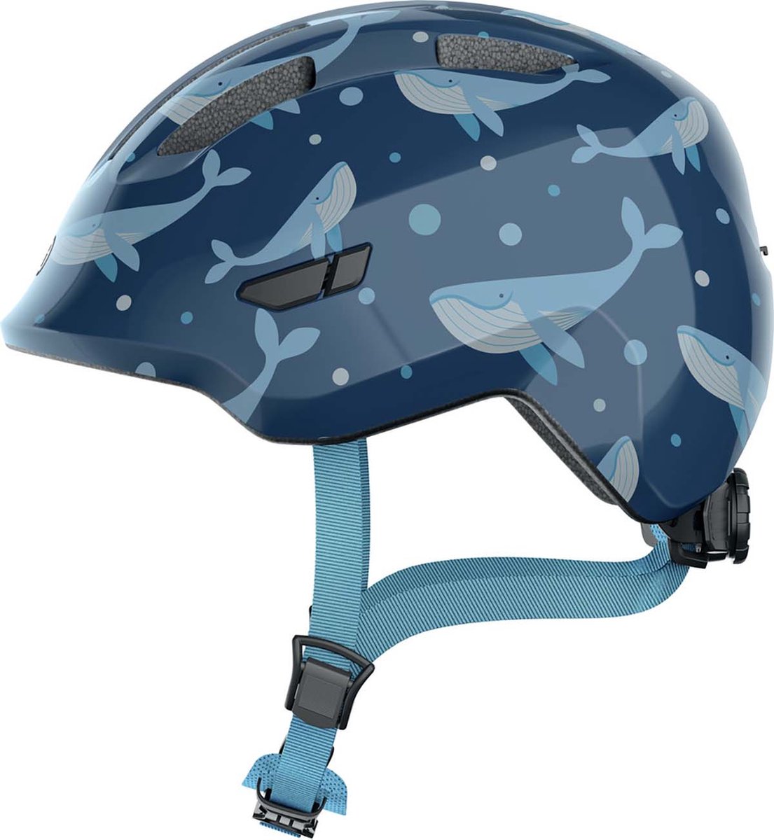 Abus Smiley 3.0 - Fietshelm - Kinderen Blue Whale M (50 - 55 cm) (4003318672620)