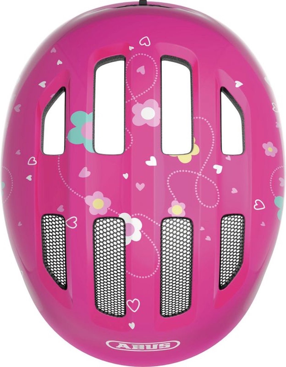 Abus Smiley 3.0 - Fietshelm - Kinderen Roze M (50 - 55 cm) (4003318672583)