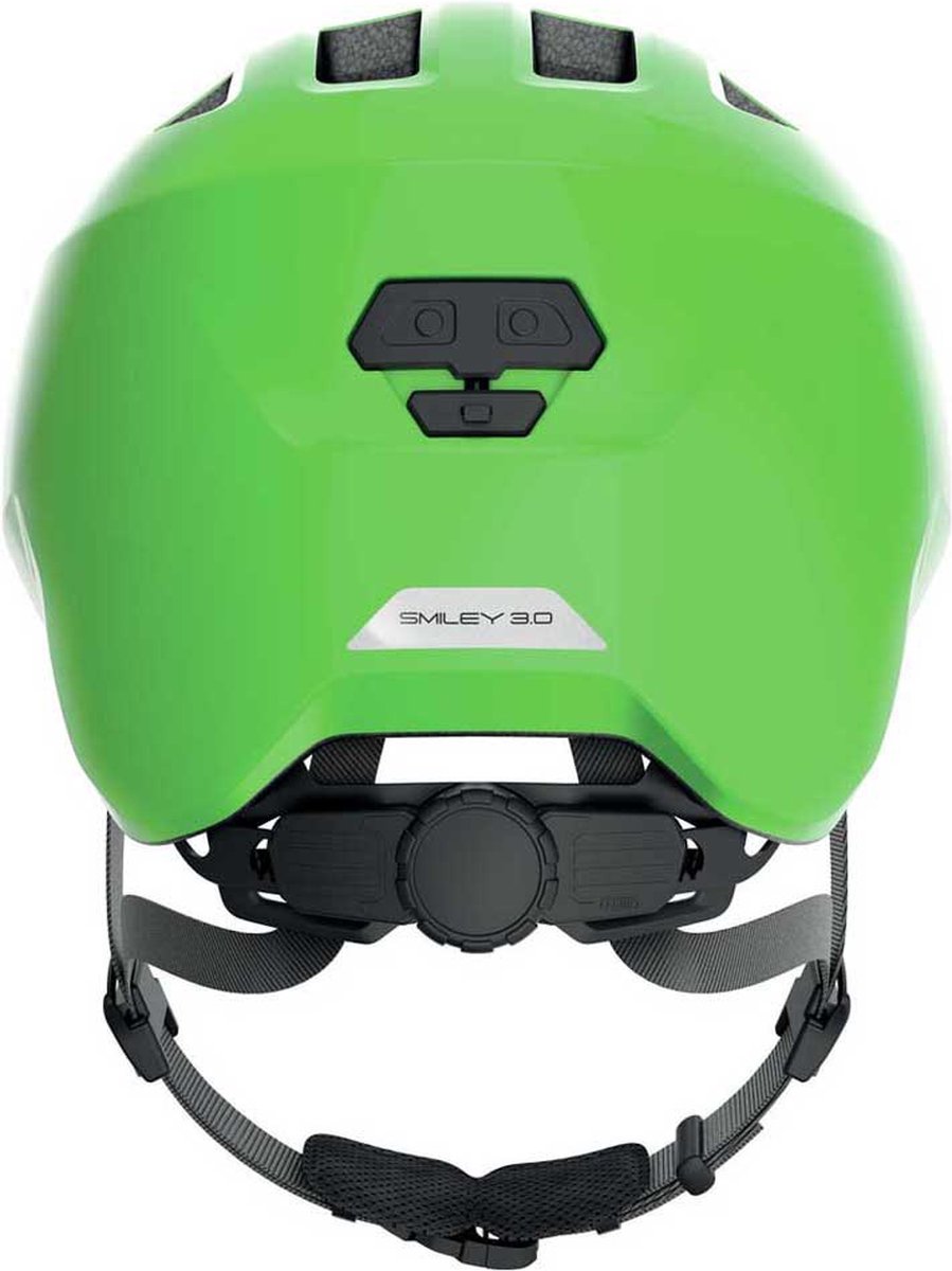 Abus Smiley 3.0 - Fietshelm - Kinderen Shiny Green S (45 - 50 cm) (4003318672798)
