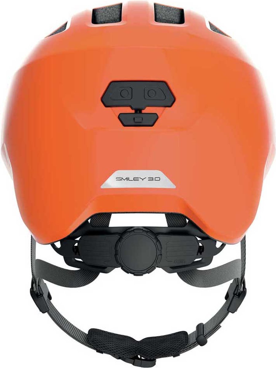 Abus Smiley 3.0 - Fietshelm - Kinderen Shiny Orange M (50 - 55 cm) (4003318672767)