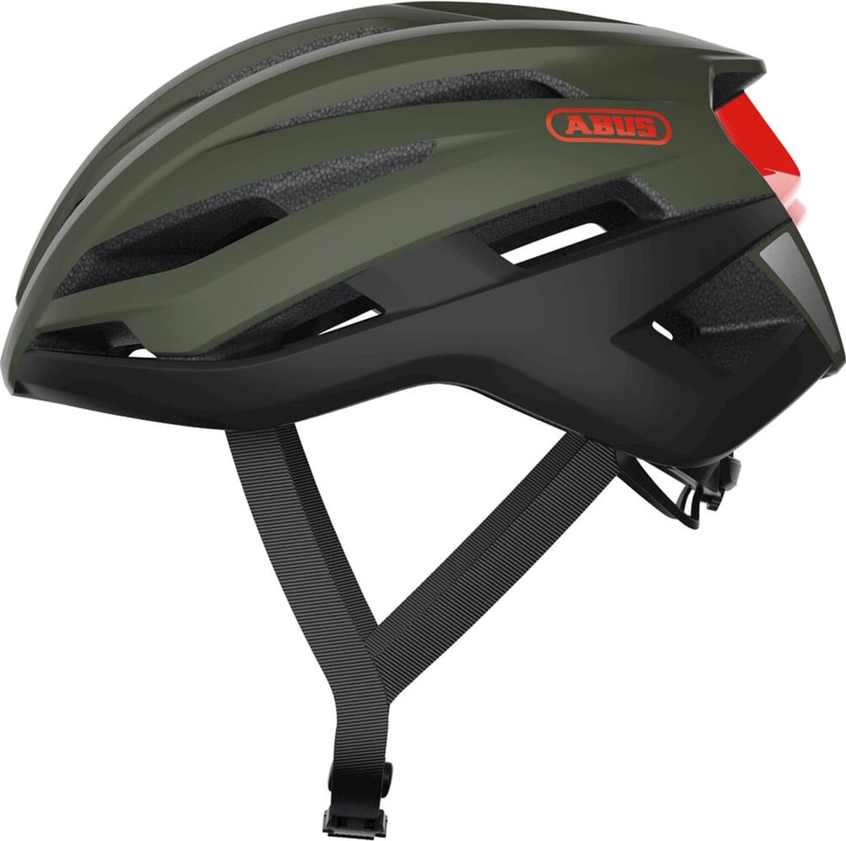 Abus Stormchaser Fietshelm - Maat S (51-55 cm) - olive green (4003318879050)