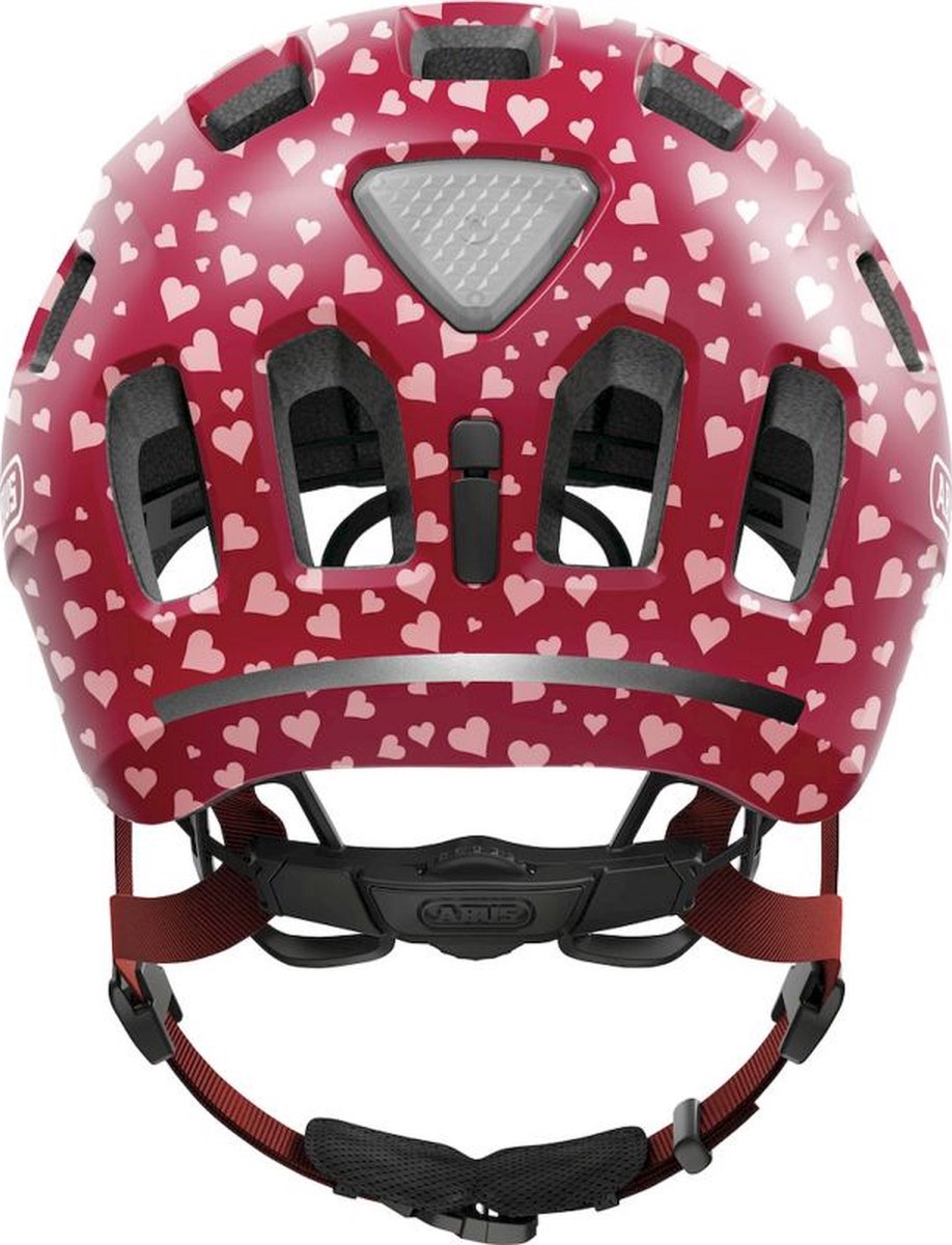 Abus Youn-I 2.0 - Fietshelm - Kinderen Cherry Heart M (52 - 57 cm) (4003318638091)