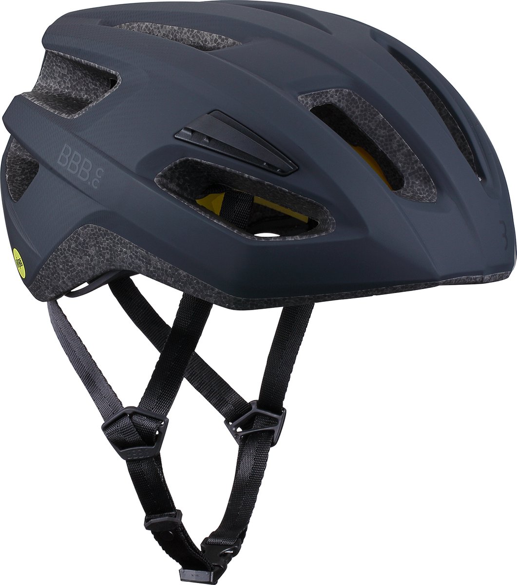BBB Cycling Dune MIPS 2.0 Fietshelm Volwassenen - MTB Helm & Racefiets helm Met Helmtas - Wielrenhelm - Fietshelm Dames - Fietshelm Heren - Mat Zwart - Maat L - BHE-22T (8716683133721)