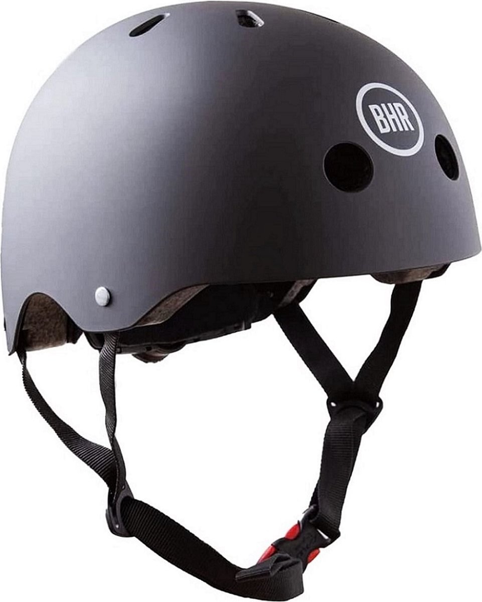 Fietshelm - BHR 817 - Sport helm - Mat Zwart - Maat XS: 45/49 cm - Fatbike helm - Skate helm (0789011213080)