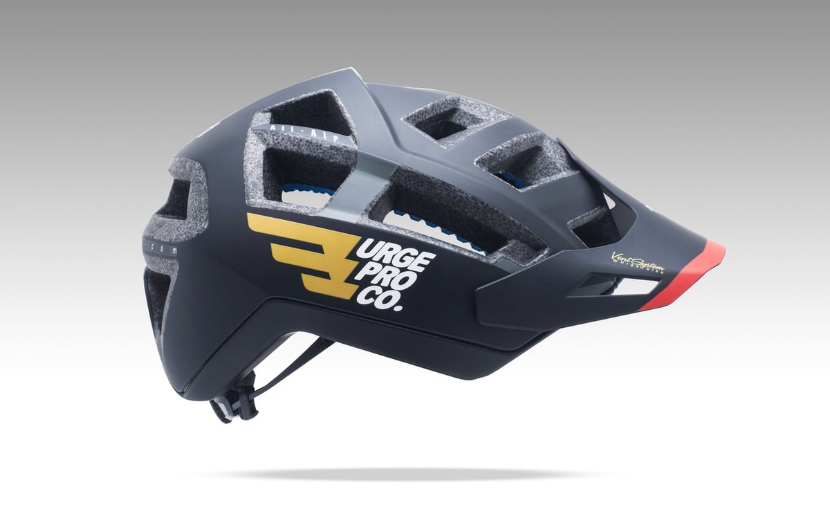 Urge All-Air Fietshelm - MTB - Unisex helm - 54-57 cm - S/M - Zwart (3701082353950)