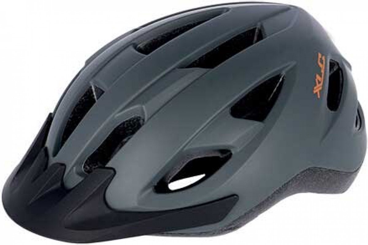 XLC Fietshelm - Grey Blue/Terracotta - 53-60cm - BH-C32 - Maat S/M - Fietshelm Volwassen (6096217966905)