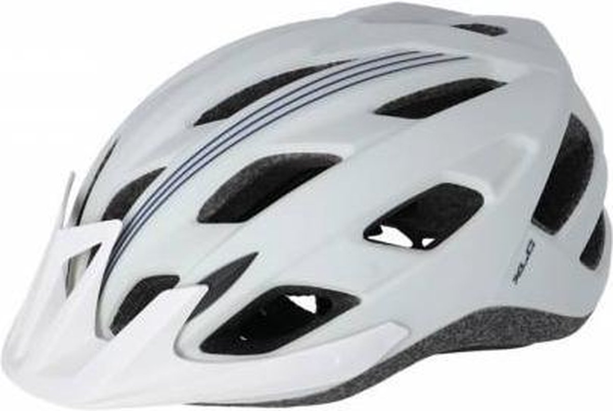 XLC Fietshelm MTB - UNI - Wit/Blauw - BH-C28 (4055149356811)