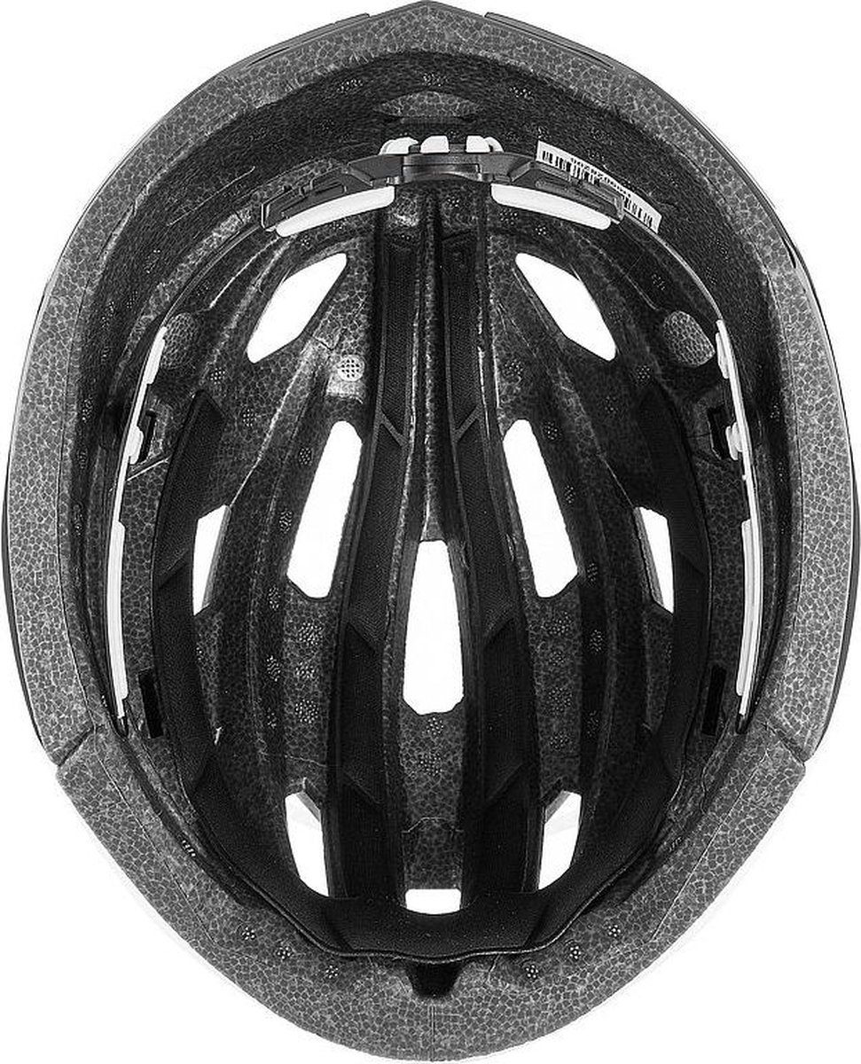 uvex Race 7 Fietshelm White/Black - Unisex - maat 51-55 (4043197312378)