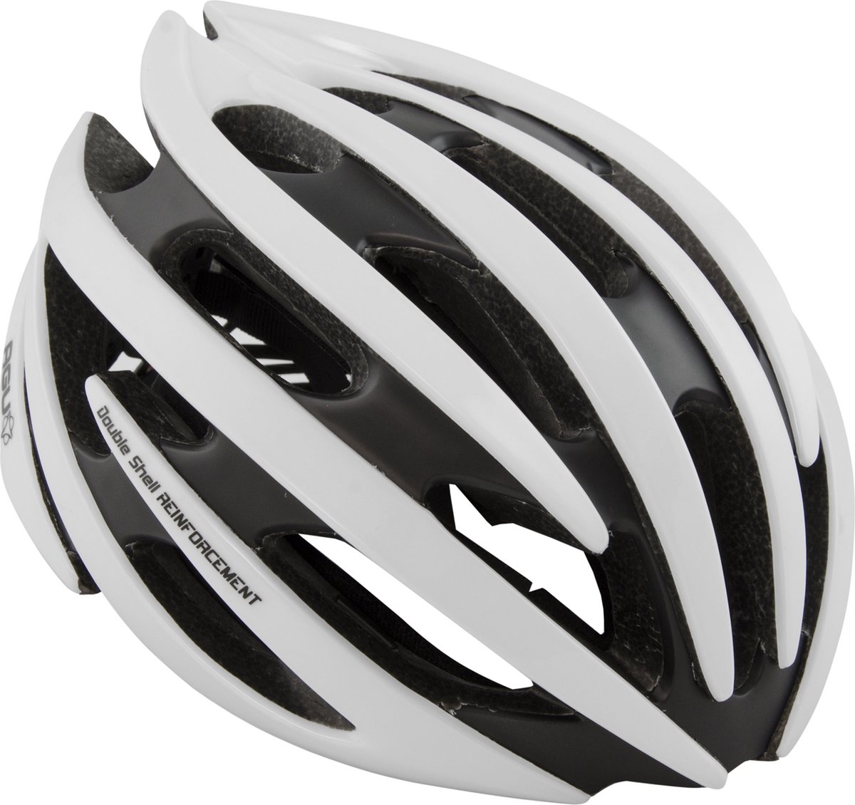 AGU Thorax Fietshelm - Wit - L/XL - incl. insectennetje (8717565551206)