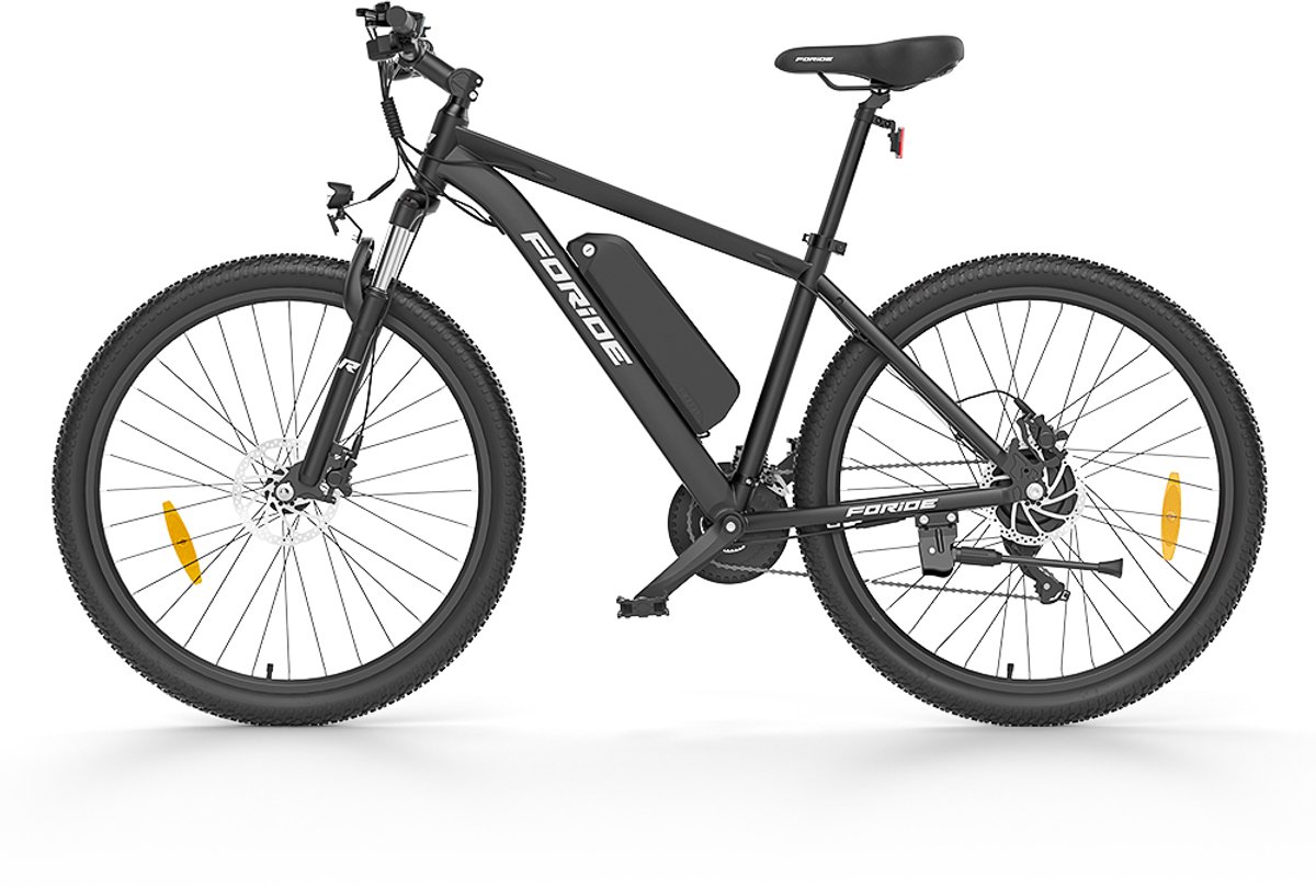 Foride Xtremer 2 elektrische fiets, 250W motor, 36V 15,6Ah accu, 27,5*2,35 inch banden, maximumsnelheid 25 km/u, maximaal bereik 120 km, hydraulische schijfrem, vergrendelbare verende voorvork, Shimano 24-speed (6975606877797)