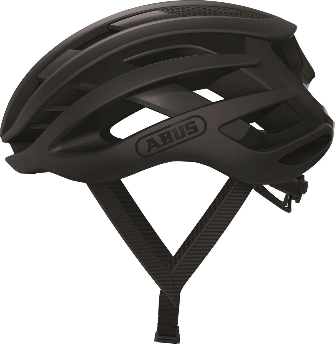 ABUS AirBreaker Fietshelm - Maat M (52-58 cm) - velvet black (4003318817205)