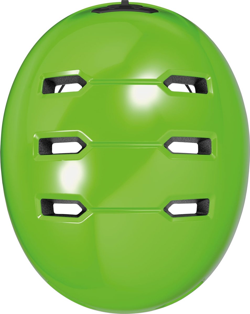 Abus Skurb Kid - Fietshelm - Kinderen Shiny Green M (50 - 55 cm) (4003318044403)