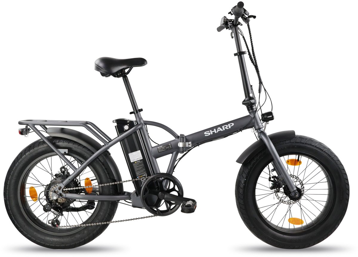 Sharp Fat Folding elektrische vouwfiets 10.4Ah 20 inch (5905683273824)