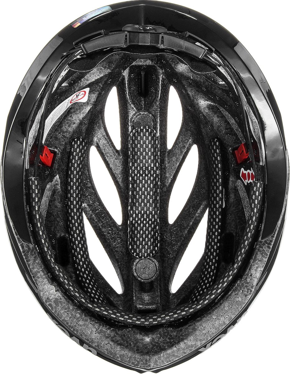 uvex Boss Race Fietshelm Black - Unisex - maat 52-56 (4043197254722)