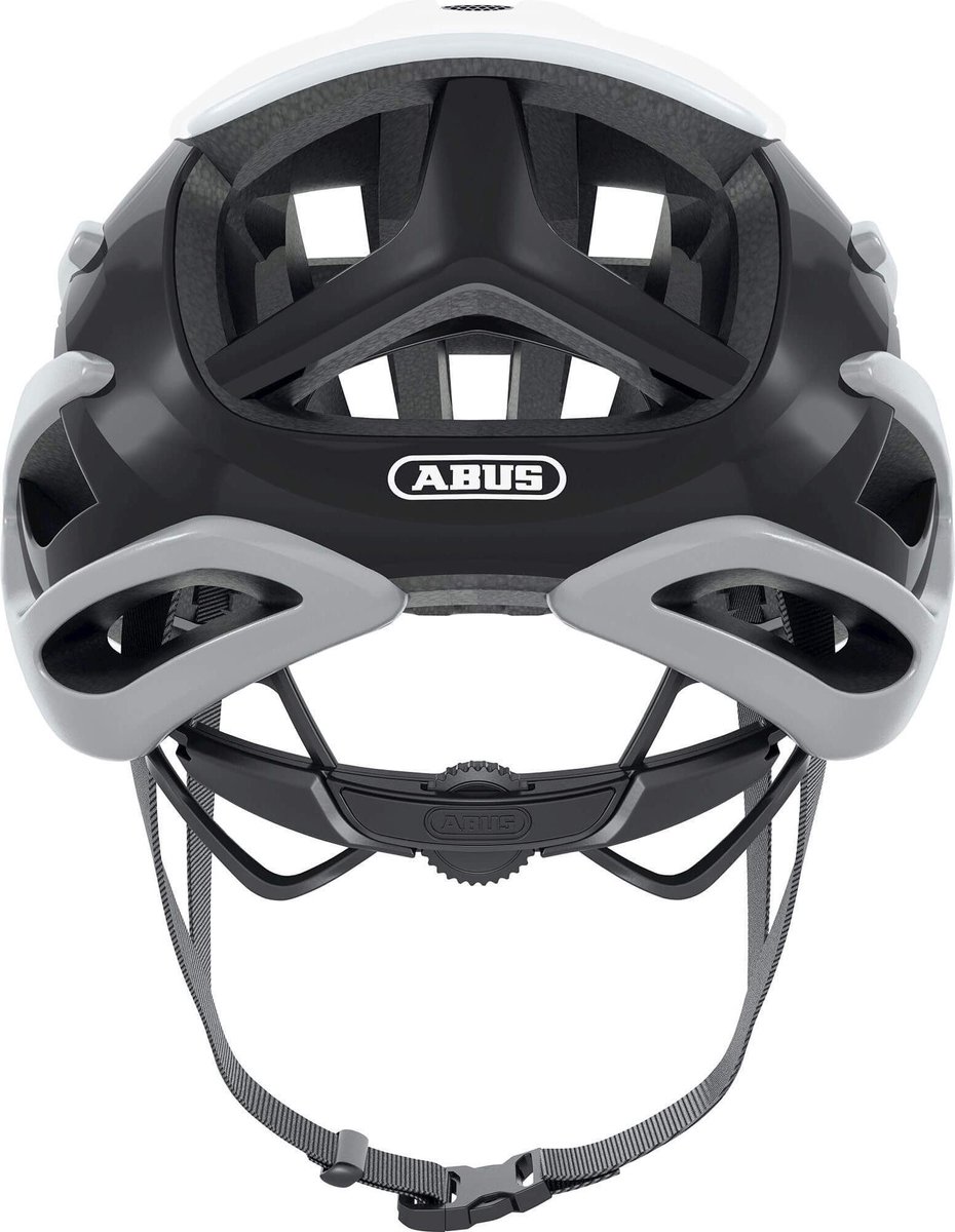 Abus AirBreaker Fietshelm - Maat S (51-55 cm) - silverwhite (4003318402814)