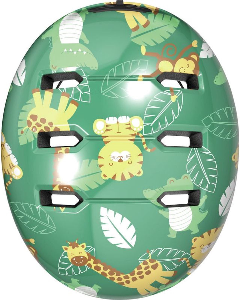 Abus Skurb Kid - Fietshelm - Kinderen Green Jungle S (45 - 50 cm) (4003318047725)