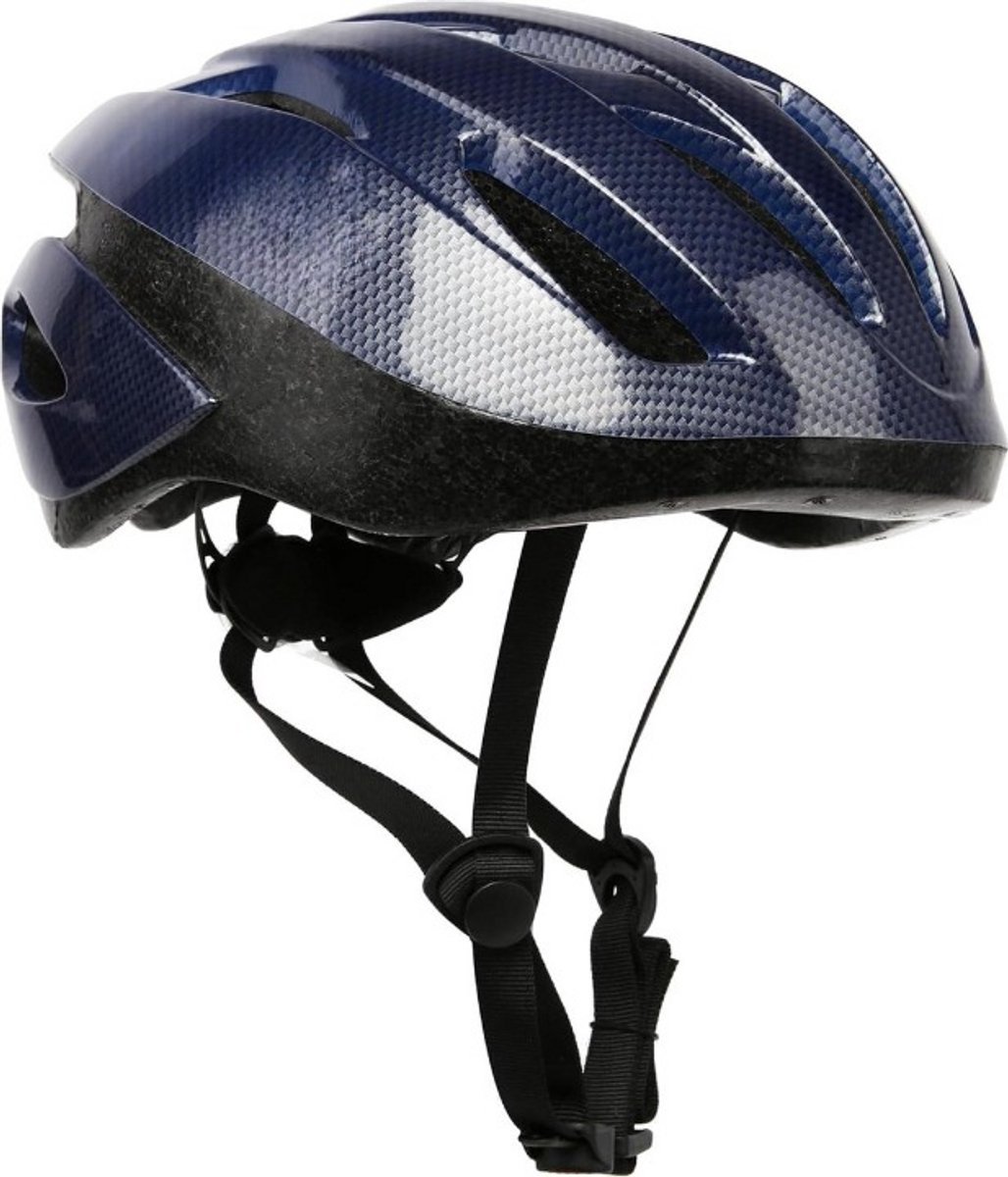 WNHB® Fietshelm dames en kinderen - Blauw - MTB helm met LED licht - Lichtgewicht en ademend - Verstelbaar voor optimale veiligheid (6151800377367)