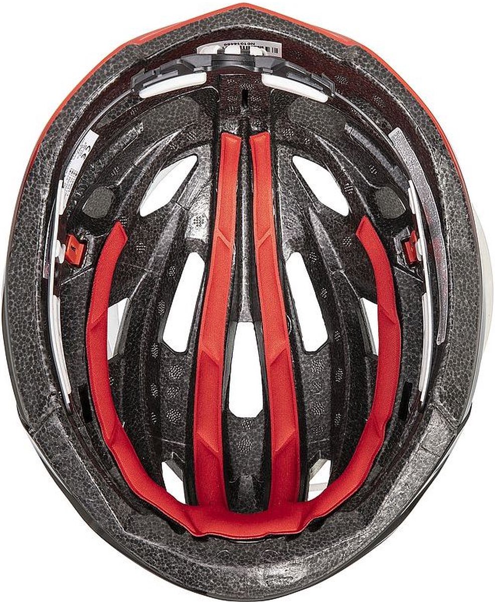 uvex Race 7 Fietshelm Black/Red - Unisex - maat 51-55 (4043197323244)