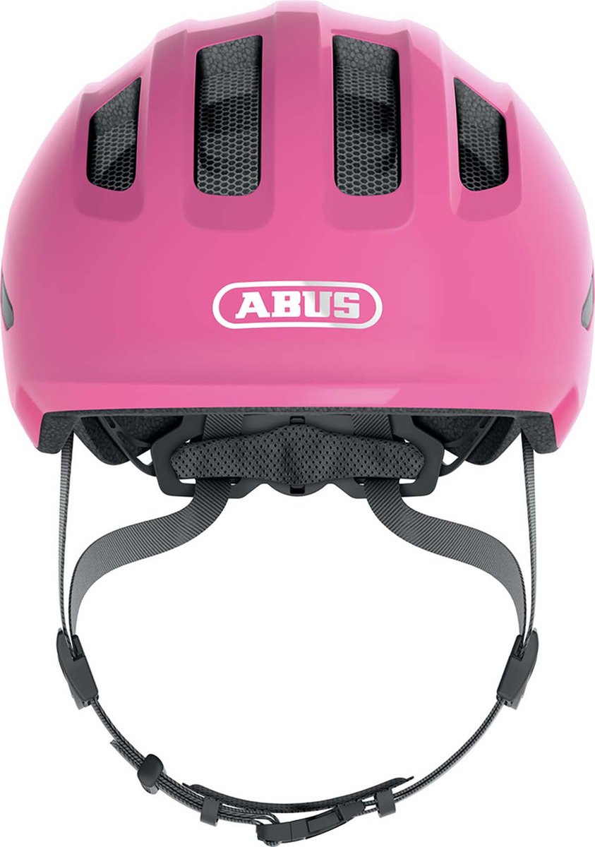 Abus Smiley 3.0 - Fietshelm - Kinderen Shiny Pink M (50 - 55 cm) (4003318672729)