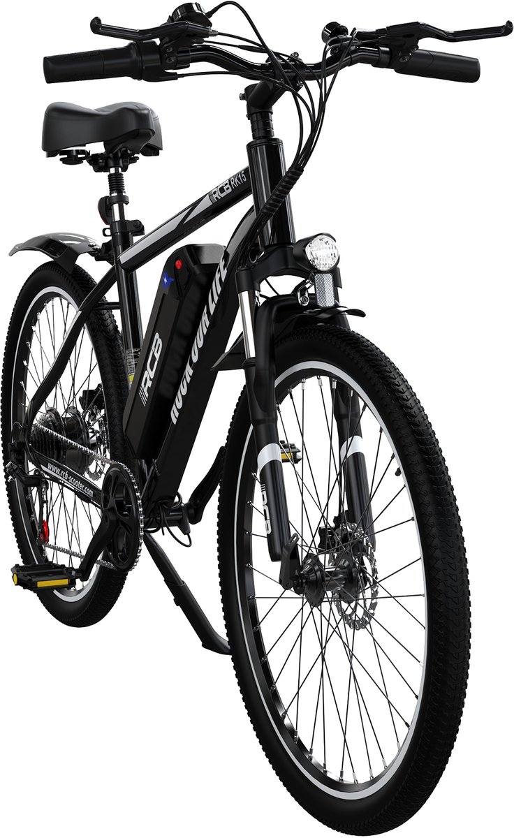 RCB RK15 Elektrische Fiets - 26 Inch City Commuter EBike - 25km/h -374.4WH- IP54-7 versnellingen- Zwart (8711551990956)