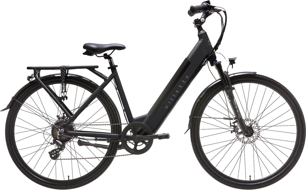 Villette L' Amant elektrische damesfiets 13Ah 7sp 28 inch zwart (8720618724755)