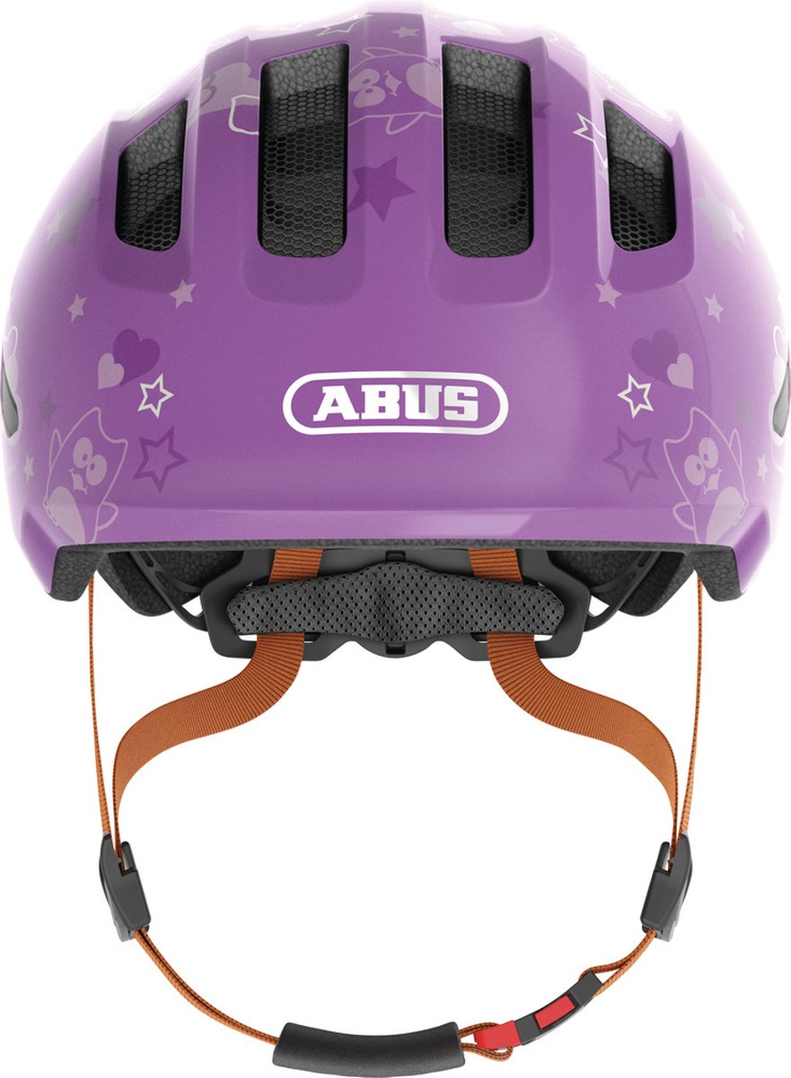 Abus Smiley 3.0 Fietshelm - Paars (4003318672590)