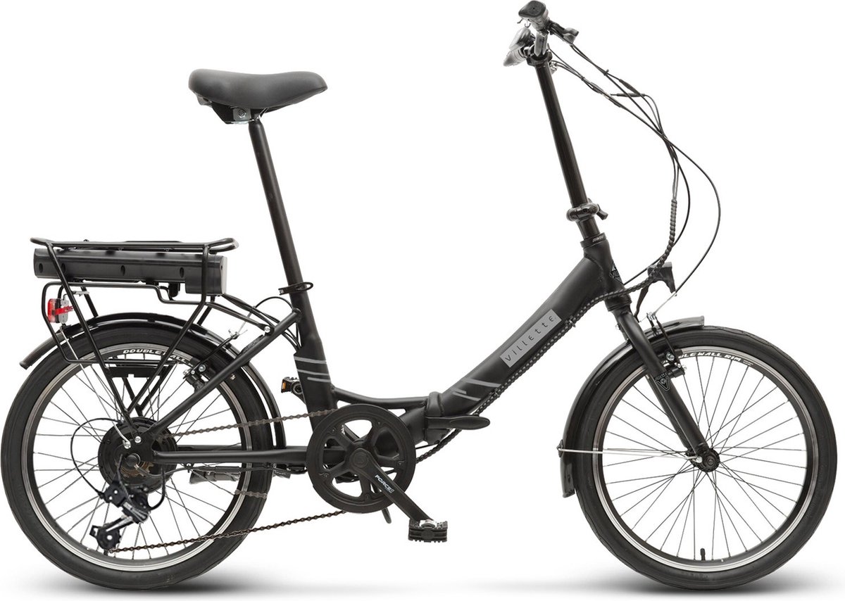 Villette les Vacances, vouwbare e-bike, 6 sp, 20 inch, zwart (8720618724854)