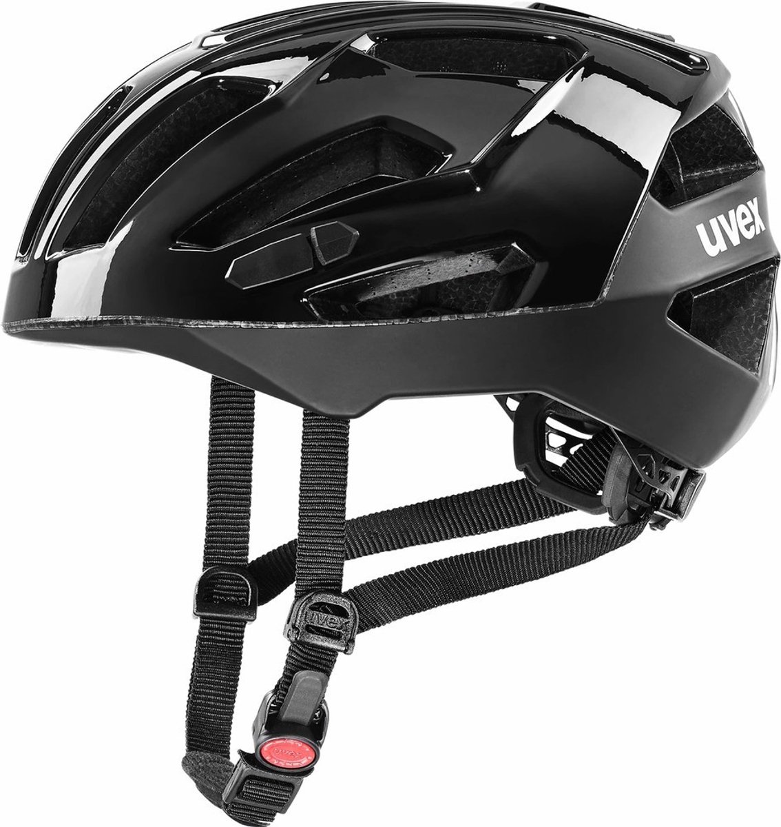 uvex Gravel-X Fietshelm Black - Unisex - maat 52-57 (4043197337319)
