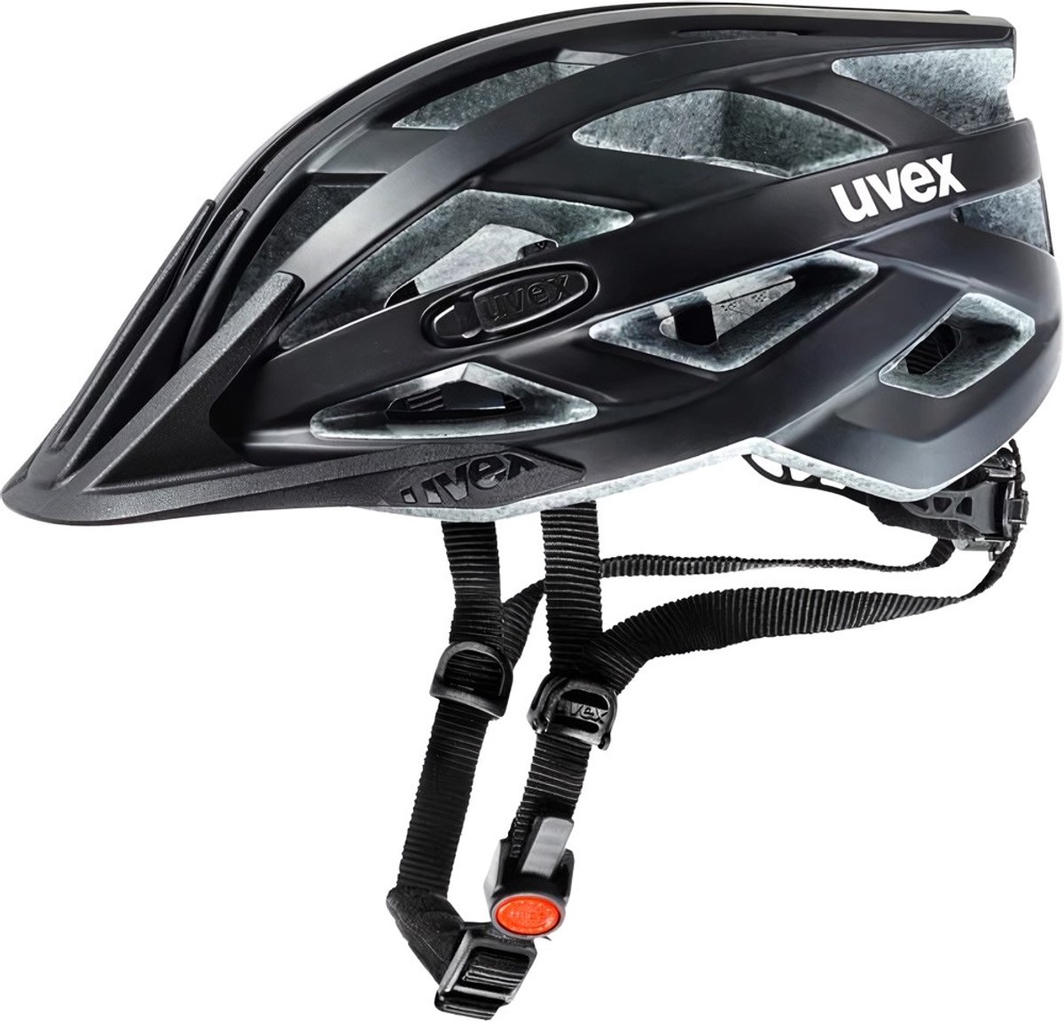 uvex I-VO cc Fietshelm Black Mat - Unisex - maat 52-57 (4043197271590)
