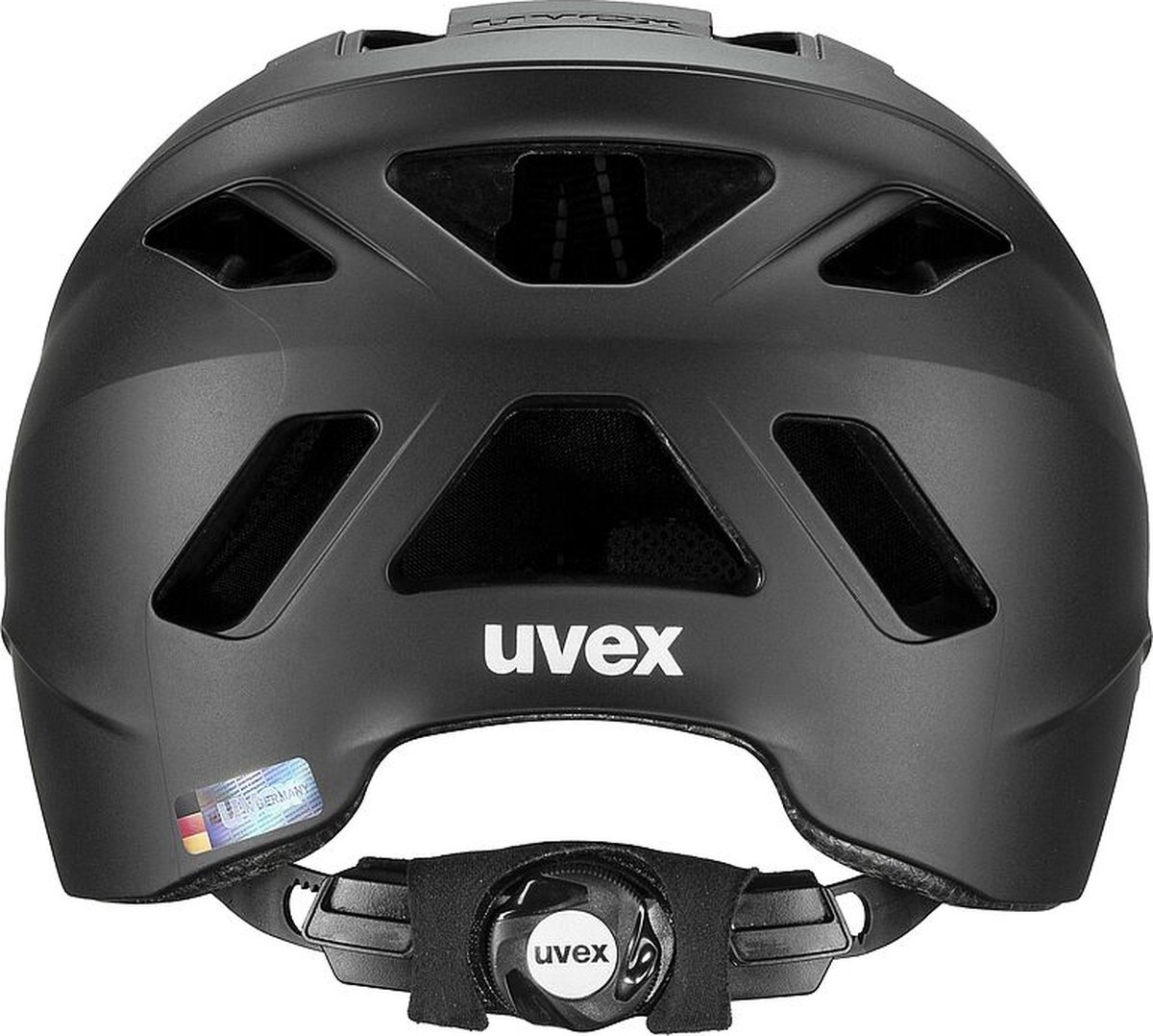 uvex Urban Planet Fietshelm Black Mat - Unisex - maat 54-58 (4043197359984)