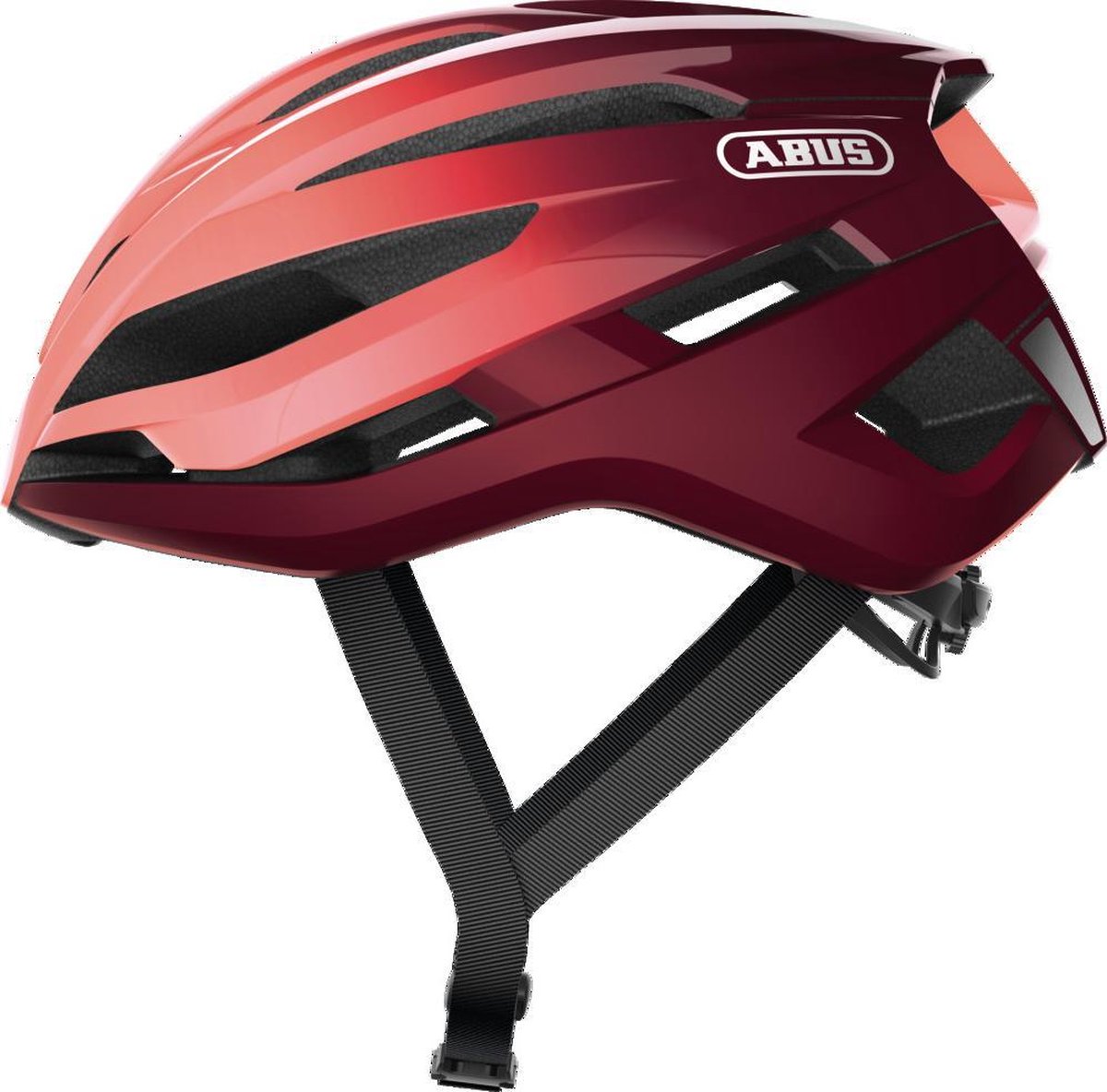 ABUS StormChaser Fietshelm - Maat L (57-61 cm) - Bordeaux Red (4003318872112)