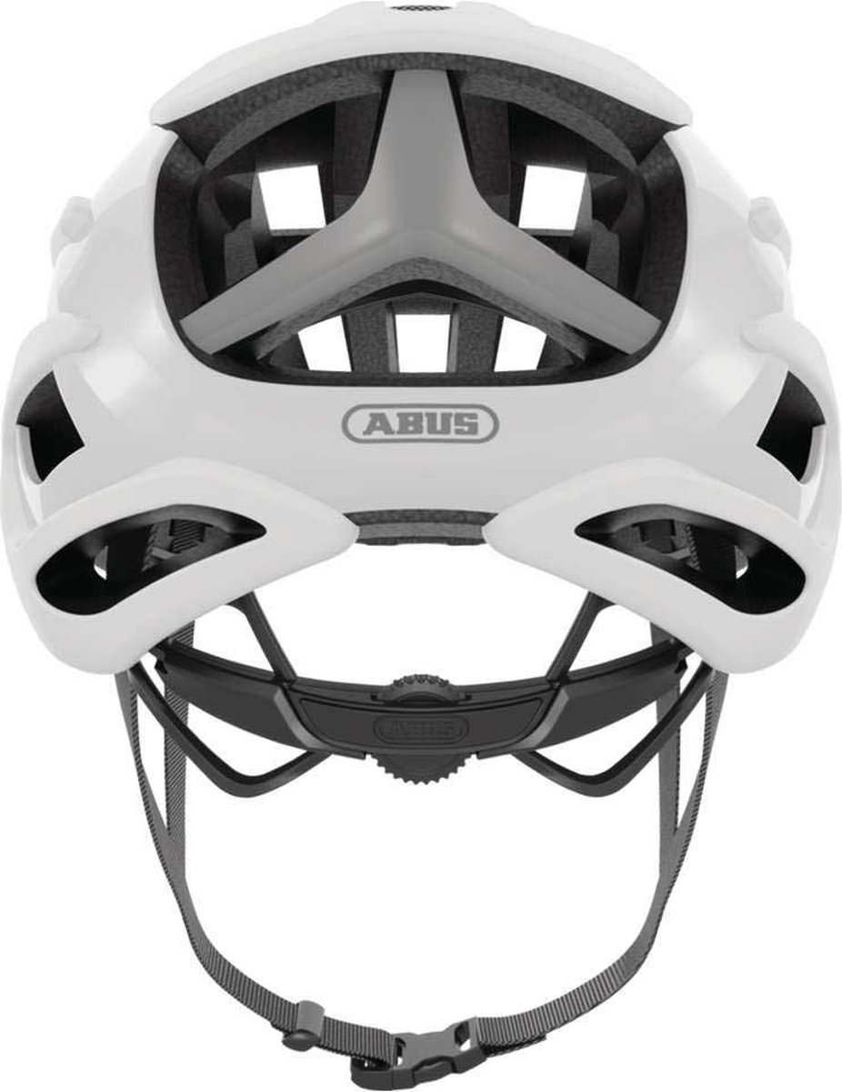 Abus AirbBeaker Fietshelm Polar White Matt (4003318979811)