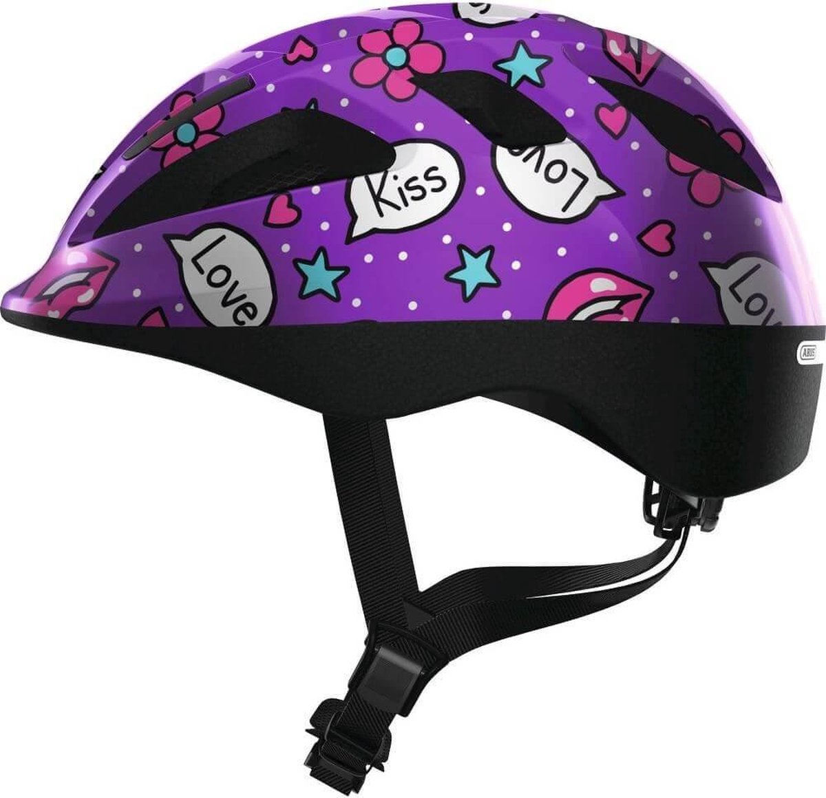 Abus Smooty 2.0 Fietshelm - Paars (4003318818561)