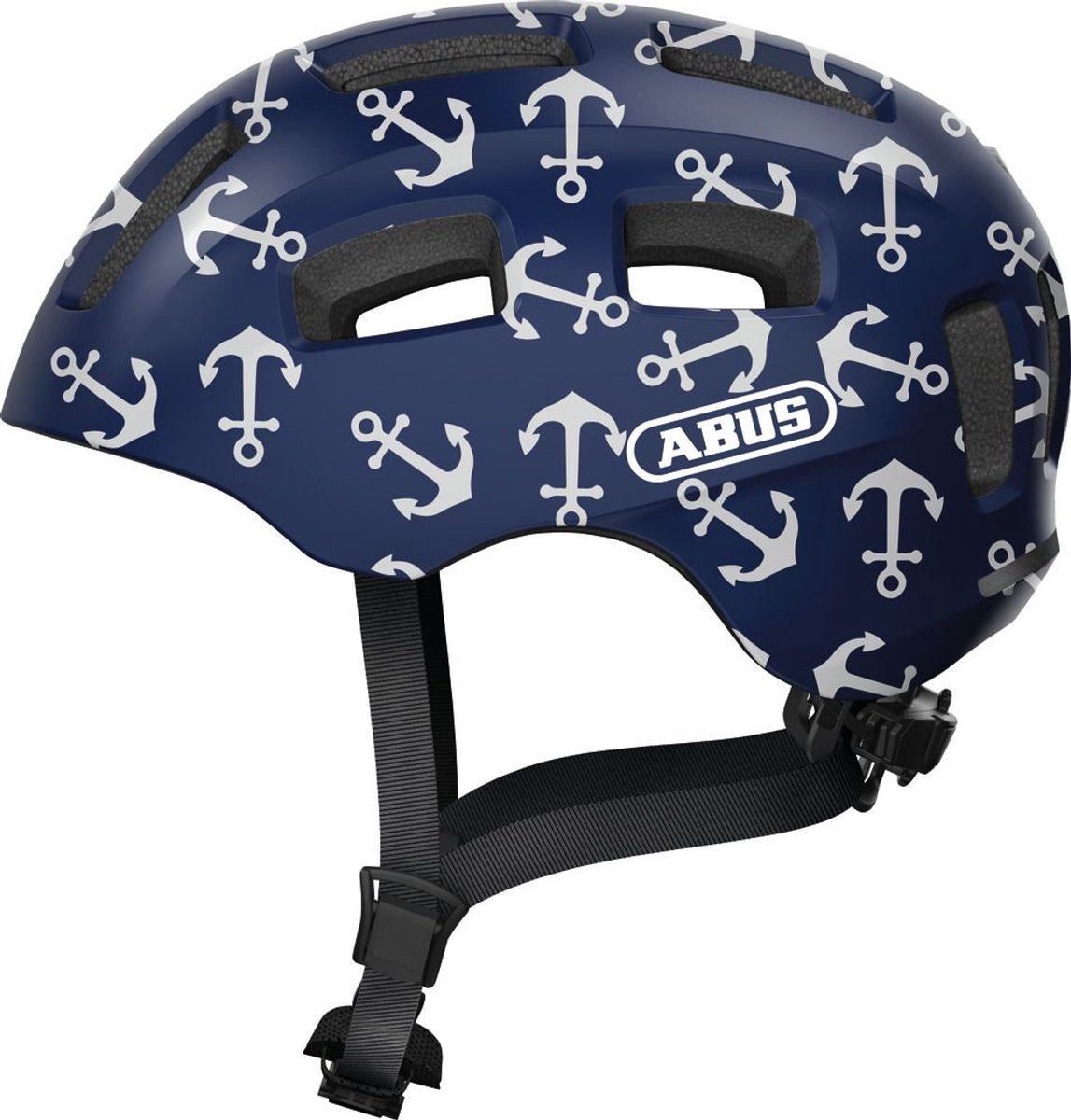 Abus Youn-I 2.0 - Fietshelm - Kinderen Blue Anchor S (48 - 54 cm) (4003318638145)