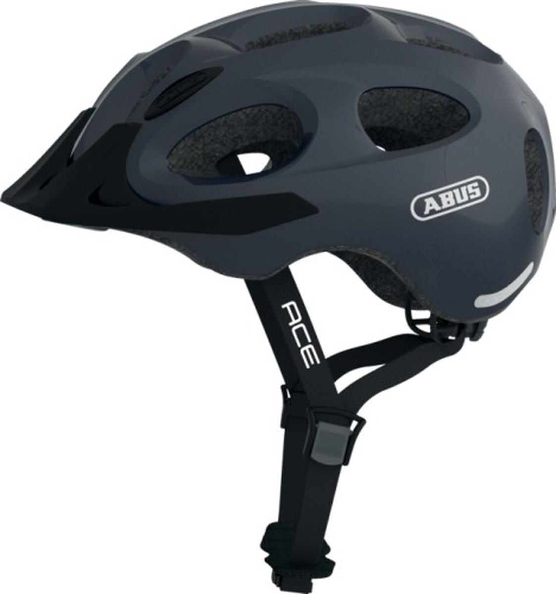 Abus Youn-I ACE - Fietshelm Metallic Blue S (48 - 54 cm) (4003318667411)