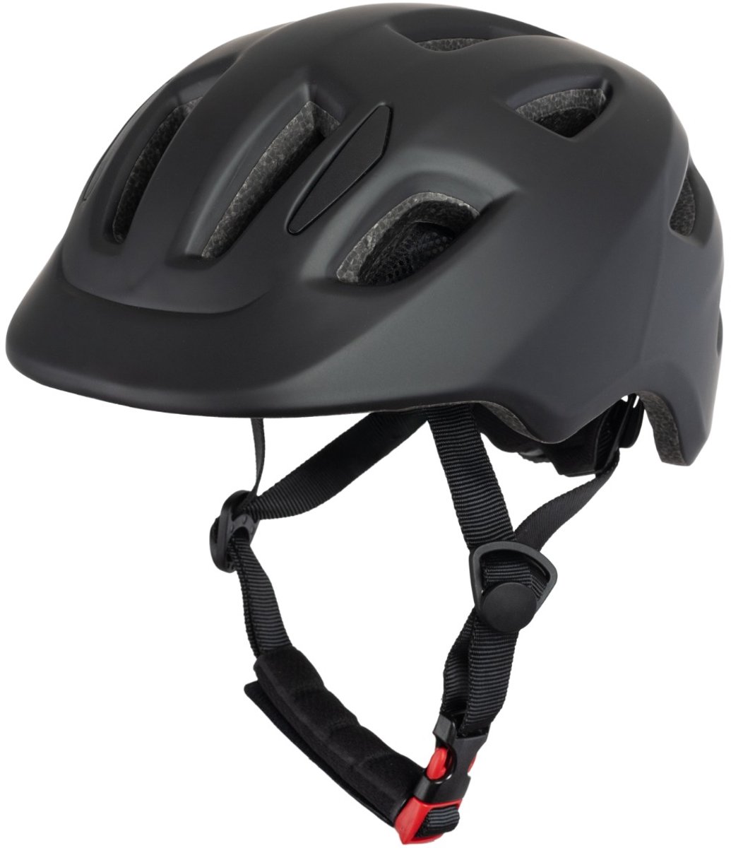VINZ Parkway |Fietshelm Kind / Kinderfietshelm / Kinderhelm Fiets - Mat Zwart (8720574329414)