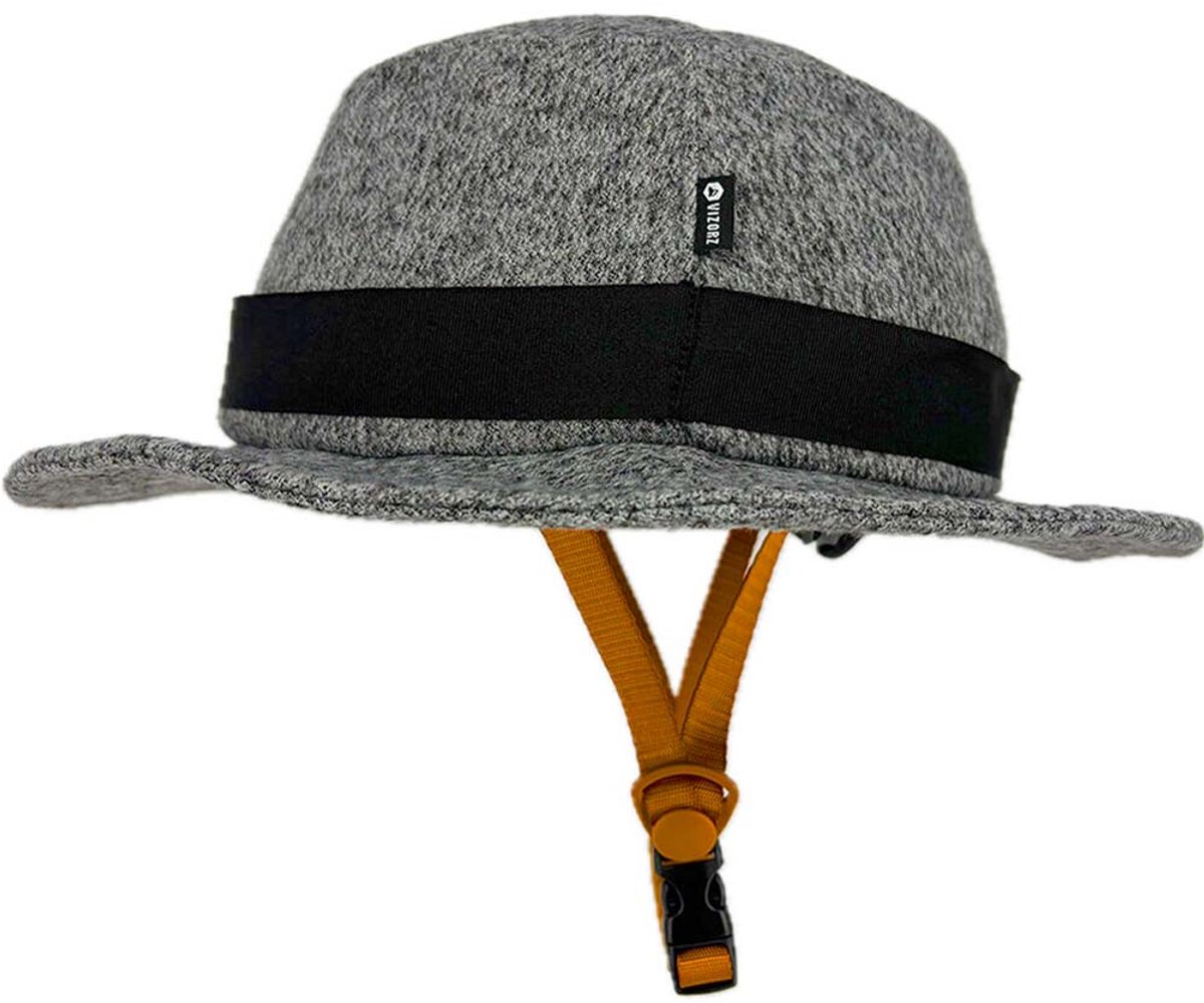 Vizorz SwitchCap fietshelm - Grey woolly stylish (8785284807737)