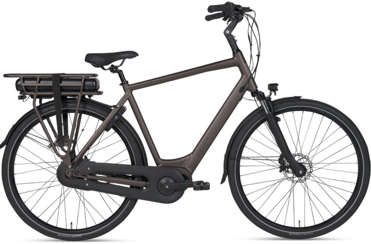 BSP Brazz Men Elektrische fiets herenfiets E-Bike M 56 CM- Dark Oak (8715105230482)