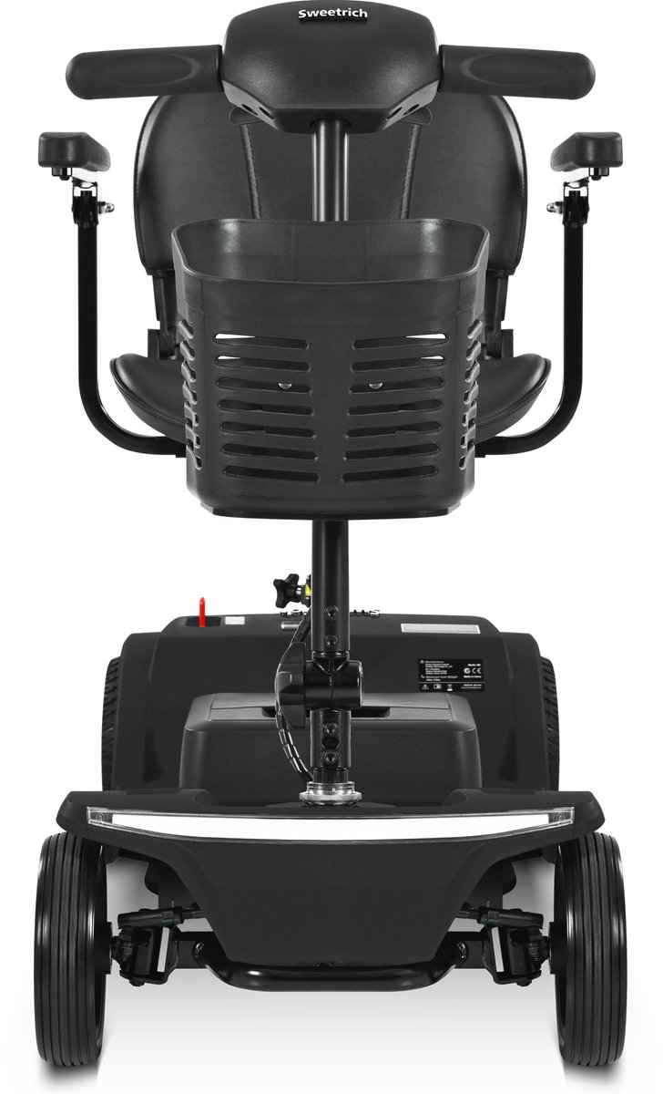 Elektrische Outdoor-Mobilitätsroller - 250W Robuuste Bürstenmotor - 136kg Tragkraft - Afneembare & Verstelbare Zitplaats (4122312324844)