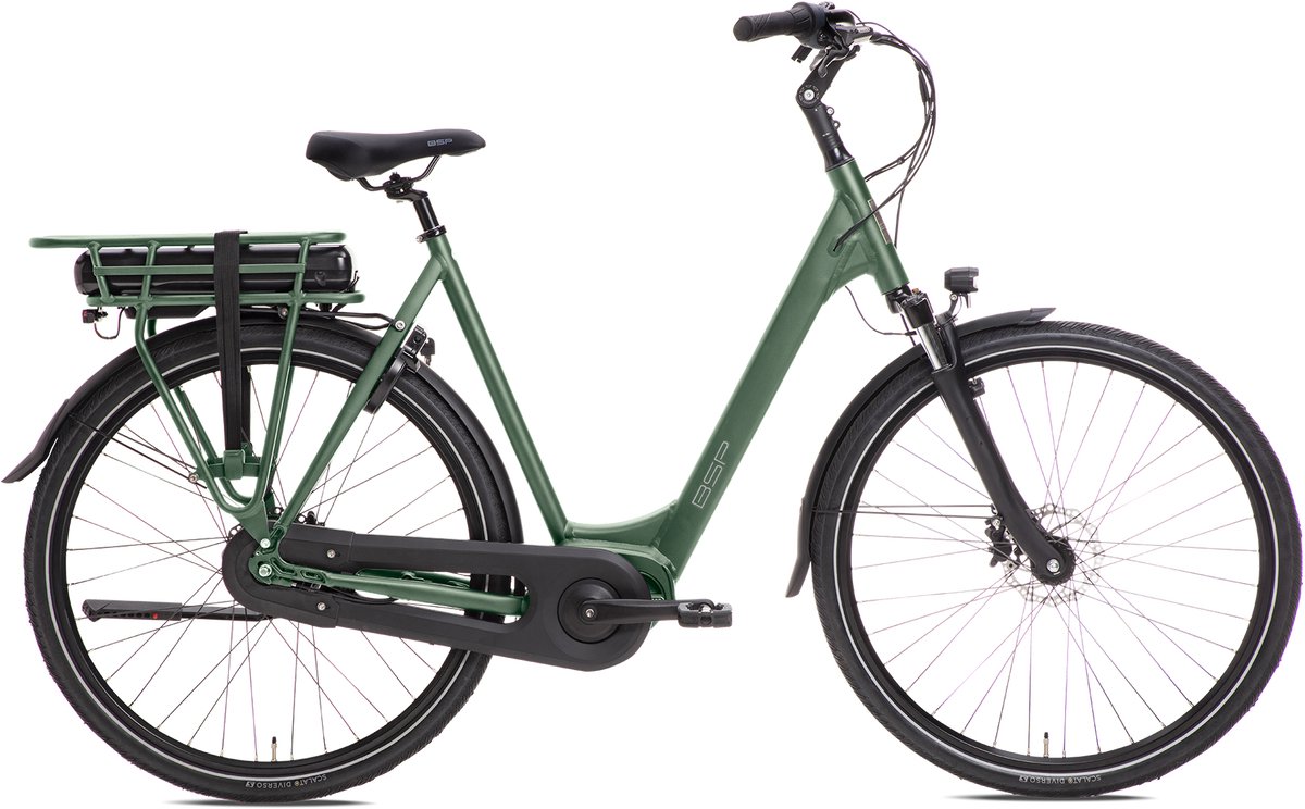 Popal Brazz Women Elektrische fiets Damesfiets E-Bike - M 57 cm - Metal Gray Gloss - Grijs (8715105230390)